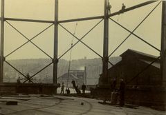 Gasometer construction c1892
